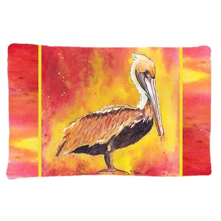 Carolines Treasures Carolines Treasures 8344PILLOWCASE 20.5 x 30 in. Pelican Moisture Wicking Fabric Standard Pillow Case 8344PILLOWCASE